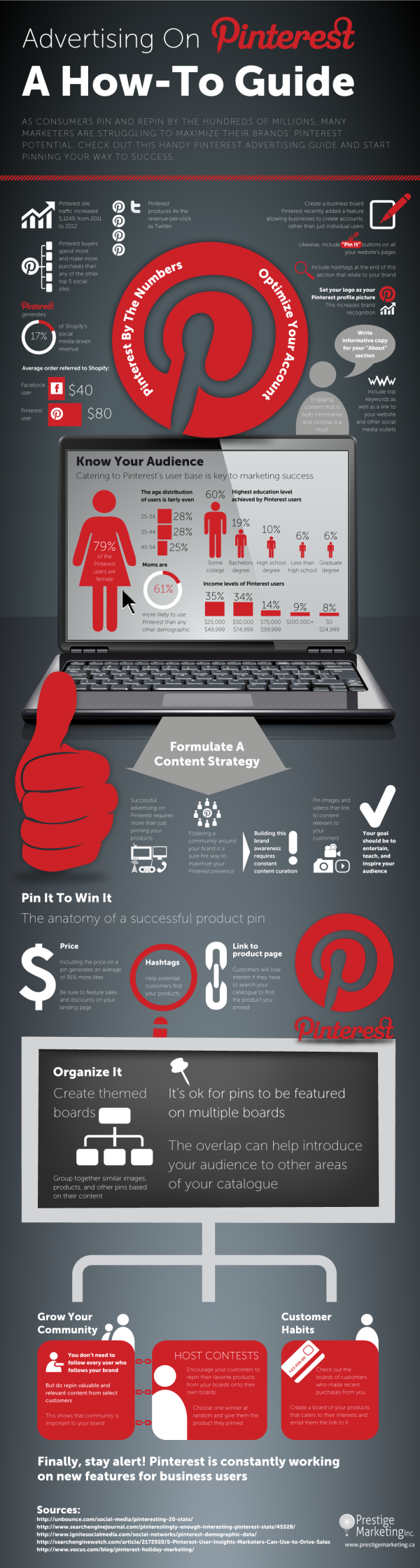Pinterest Marketing Infographic